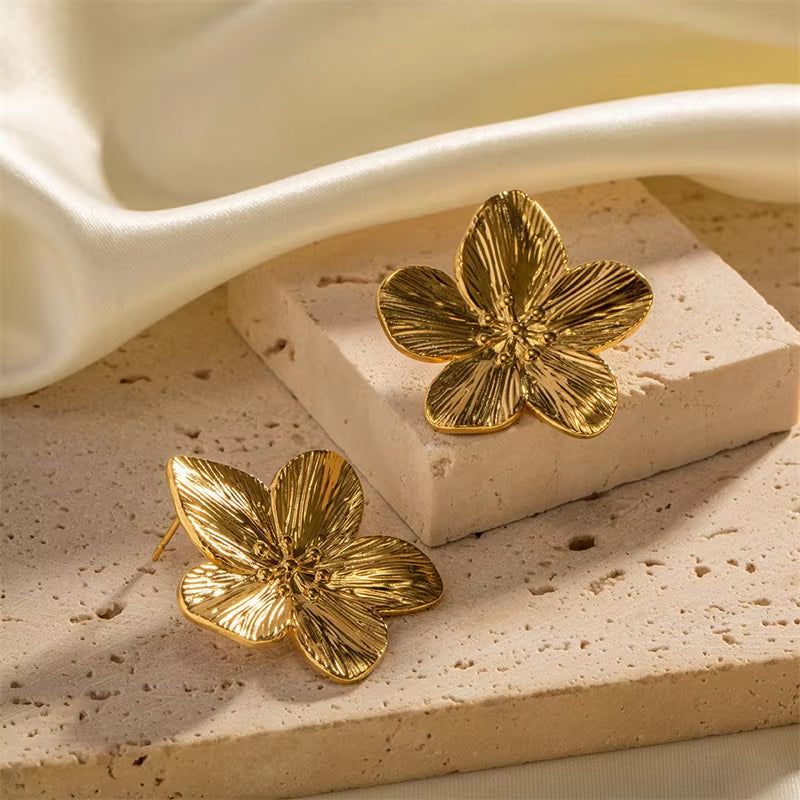 Uworld Hypoallergenic Fashion Vintage Flower Earrings Premium Alloy Women'S Party Earrings Женск