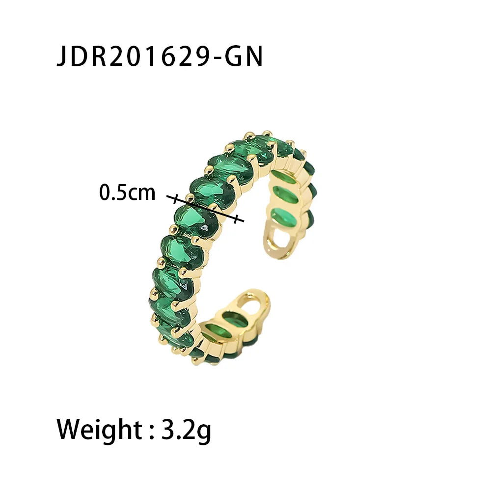 Chunky Sleek 18K Gold Plated over Stainless Steel Elysian Ring Waterproof and Tarnish Resistant Ror Women Jewelry Anillos